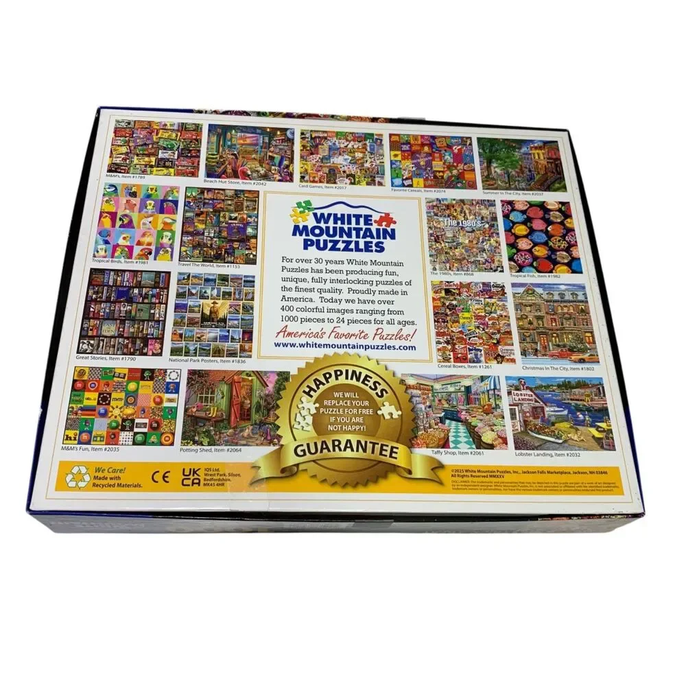 White Mountain Trick or Treat 1000 Piece Jigsaw Puzzle Halloween Made in USA